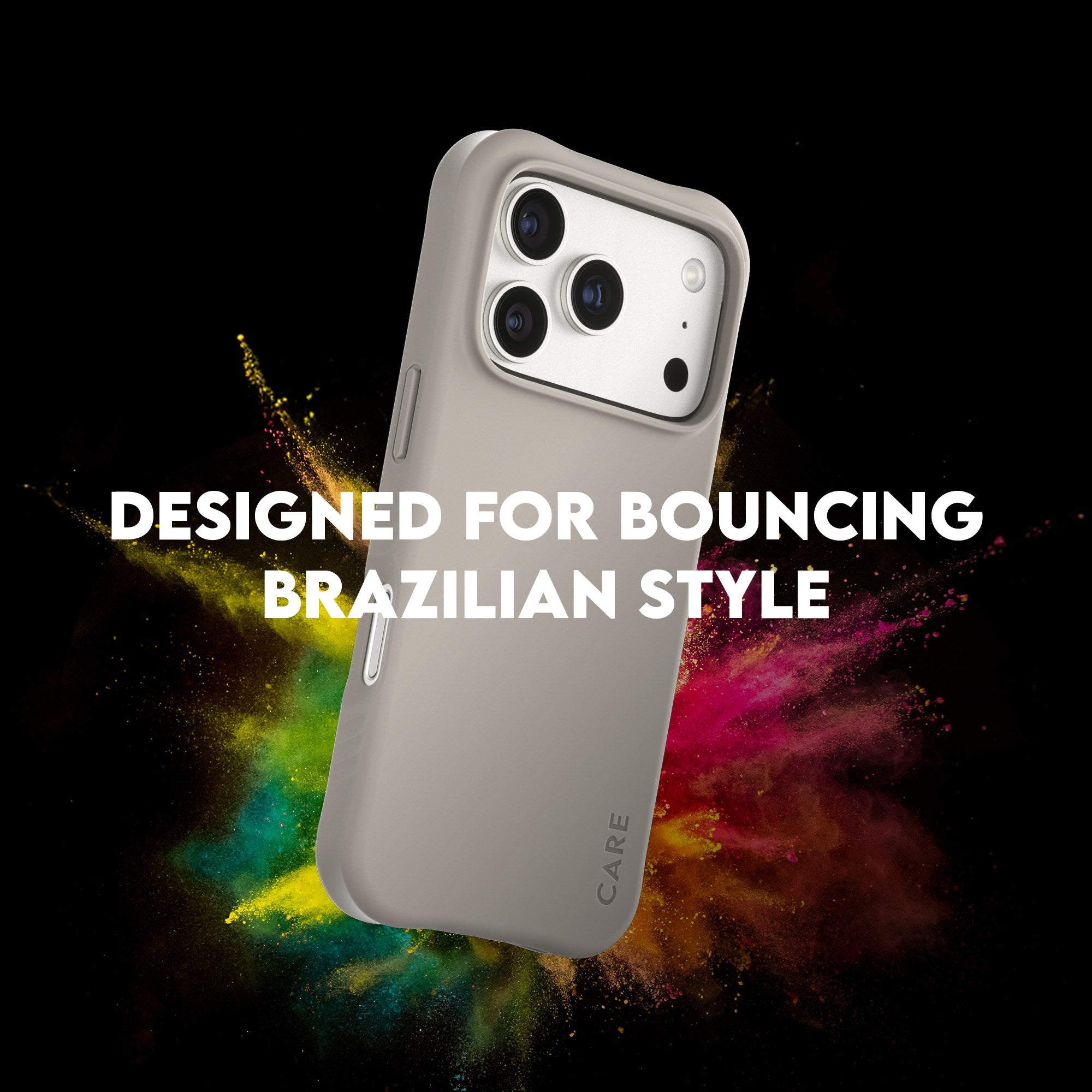 CARE by PanzerGlass® Fashionable Case Samba Vanilla m. MagSafe iPhone 17 Pro
